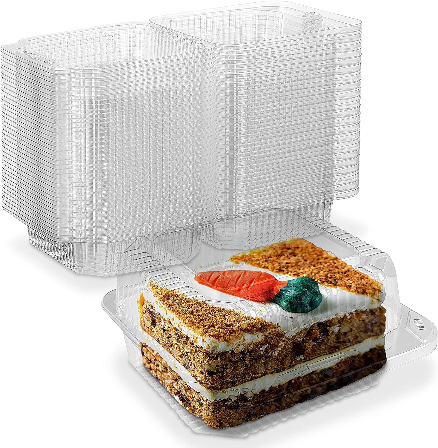 Take Out Containers, Hinged Plastic Containers