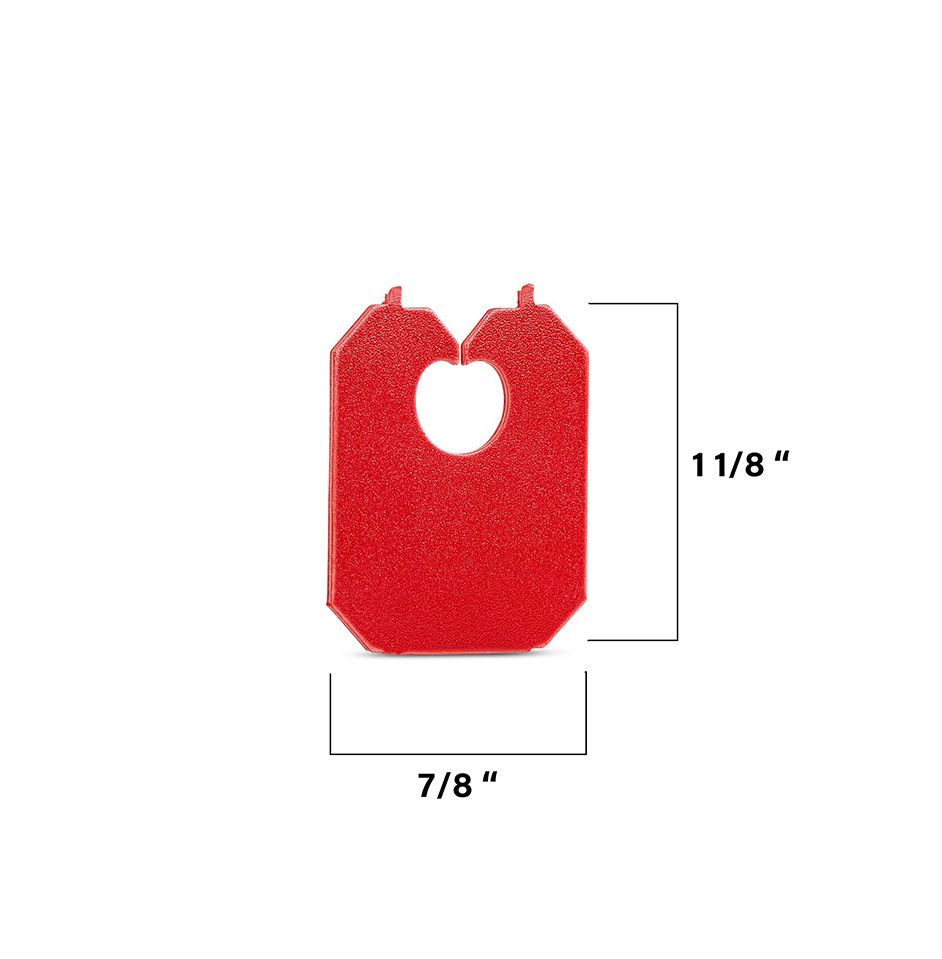 Acrylic Bread Tie Clip (red) – Park Life Store