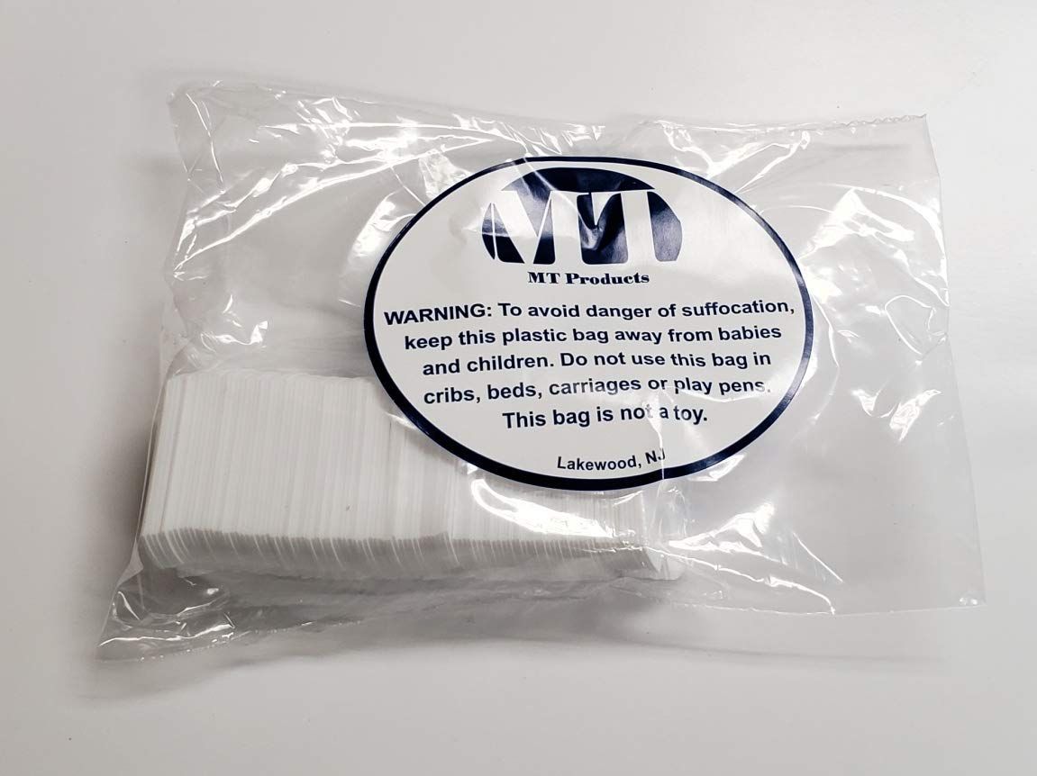 Reusable Plastic Bread Clips Keep Your Food Fresh，Also usable as Cable  Management Labels - 7/8 x 1 inches - 100 Pieces
