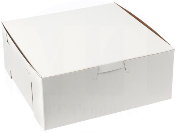 MT Products White Cupcake Boxes 6 x 6 x 2.5 – Small Bakery Boxes for Cupcakes, Cookies, and Pastries – Pack of 15 for Parties, Events, and Bakeries